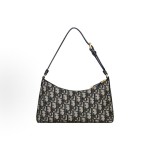 DIOR迪奥 30 Montaigne ⽔饺包 ⼿提包 单肩包 迷你 ⼥款 蓝⾊